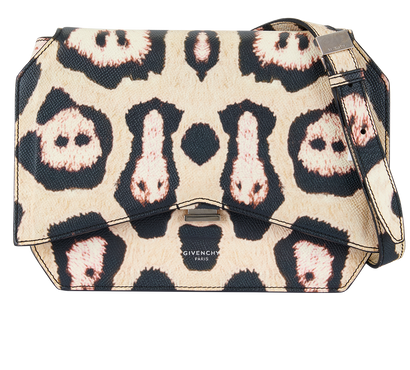 Leopard Print Bow Cut, front view
